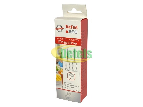 Комплект венчиков XJ901301 для миксера Tefal, Moulinex (SS-989633) Комплект венчиков XJ901301 для миксера Tefal, Moulinex (SS-989633)